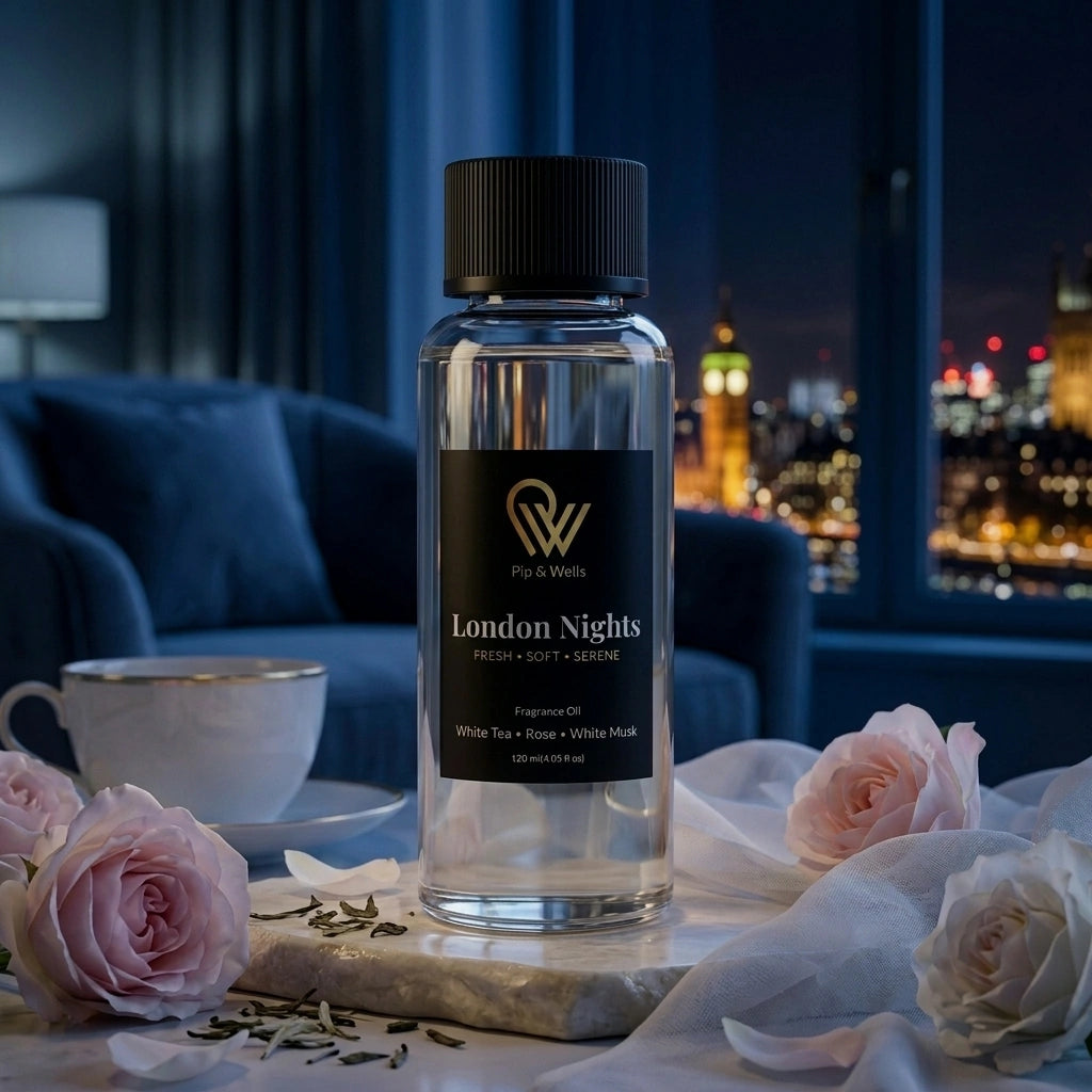 Olej zapachowy hotelowy London Nights 120 ml - Pip & Wells