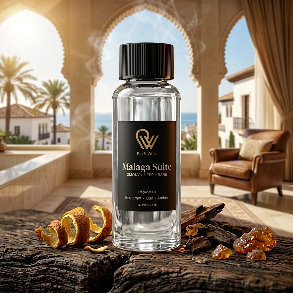 Olej zapachowy hotelowy Malaga Suite 120 ml - Pip & Wells