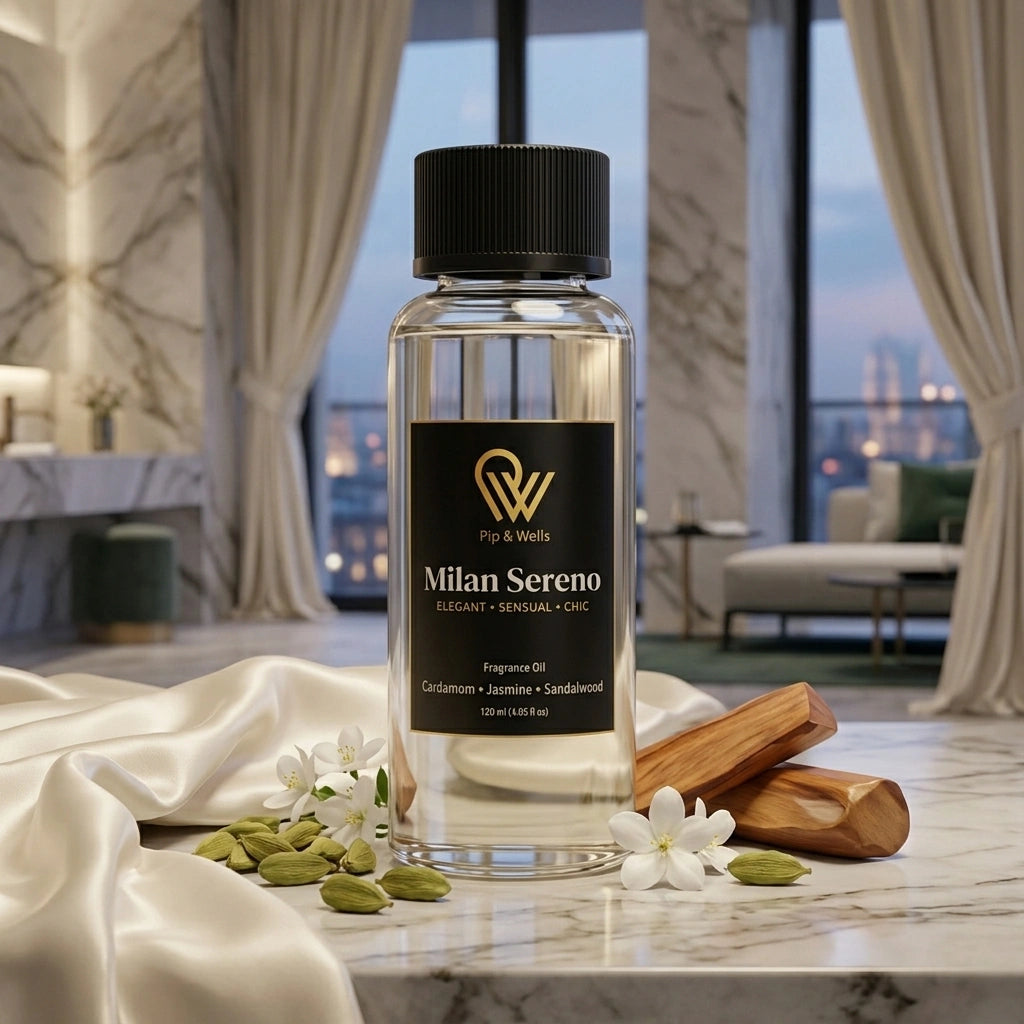 Olej zapachowy hotelowy Milan Sereno 120 ml - Pip & Wells